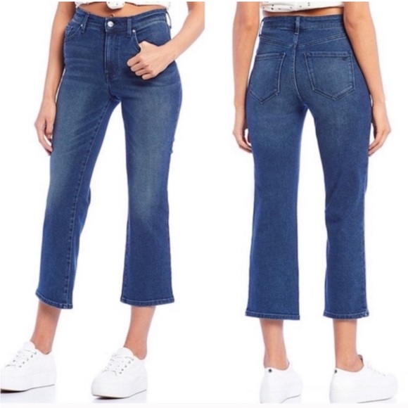 William Rast super high rise flare cropped jeans 25 NWT - Picture 4 of 9